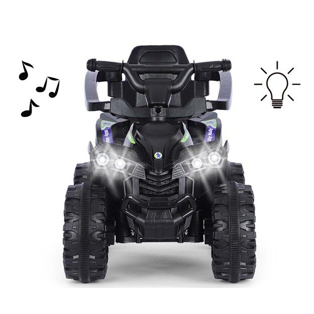 Milly Mally ride-on car Wild 3in1 black