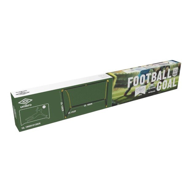 Umbro - Folding football goal with net 180x120x91 cm