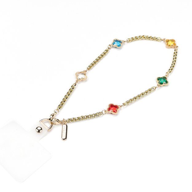 Crong Phone Charm - Lanyard Phone Pendant (Lucky Crystals)