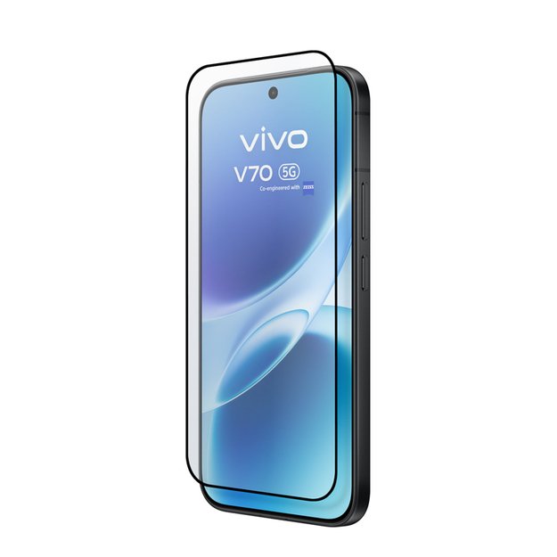 Crong 3D Armour Glass Lite - Full Glue Tempered Glass for Vivo V70 5G