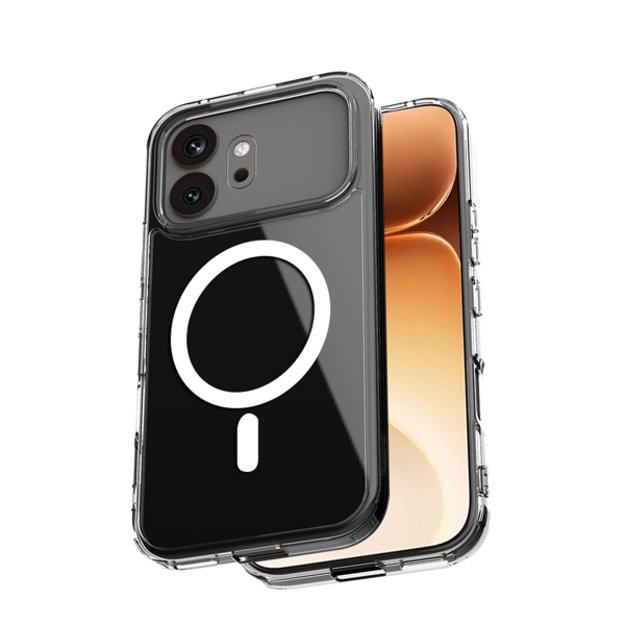 Crong Hybrid Clear Magnetic - MagSafe Honor 600 5G Case (Transparent)