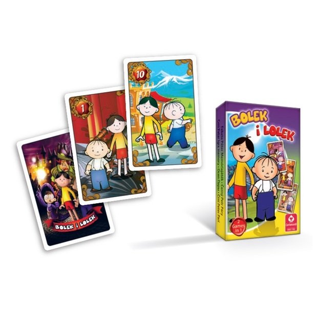 the Black Peter cards - Bolek and Lolek