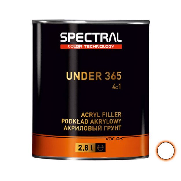 Akrilinis gruntas UNDER 365 4:1 P1 baltas 2.8L  