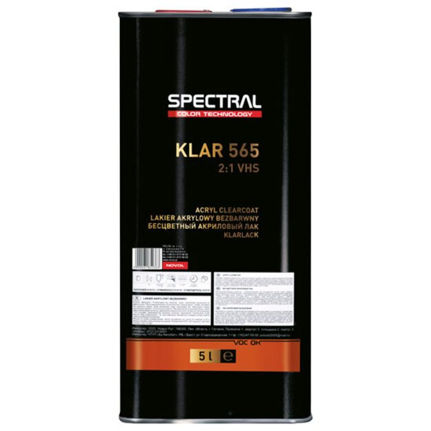 Akrilinis lakas KLAR 565 VHS 2:1 5 l  