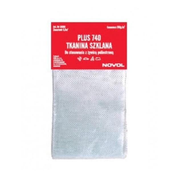 Stiklo audinio demblys PLUS 740 350g 0.5m&sup2;  