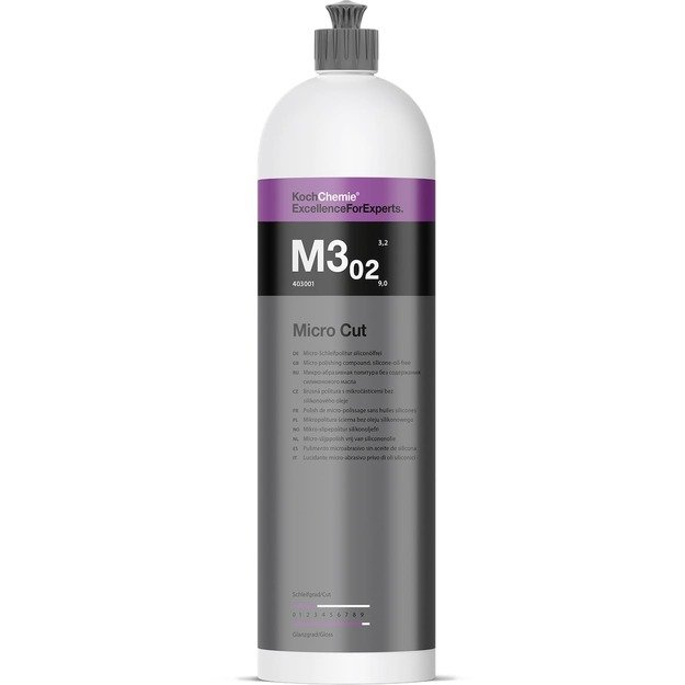 Poliravimo pasta Micro Cut M3.02 250 ml 403250 Koch Chemie  