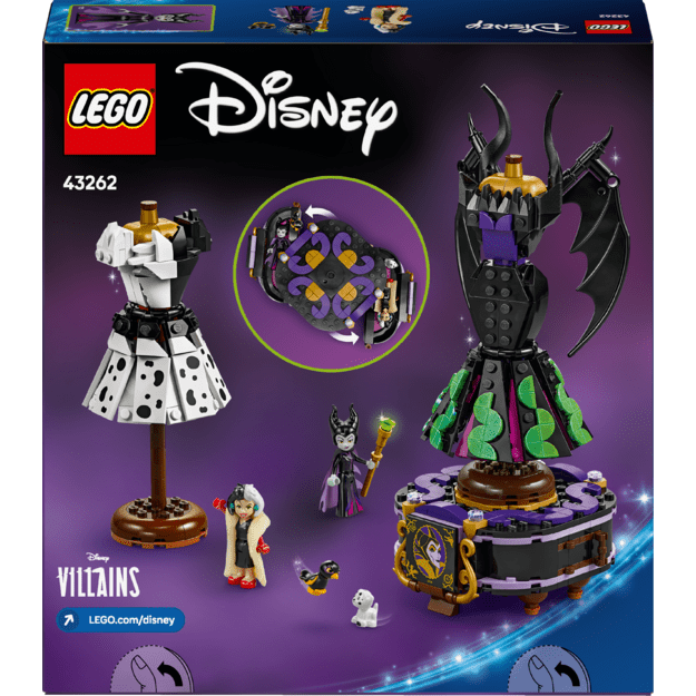 LEGO Disney Maleficent s and Cruella De Vil s Dresses