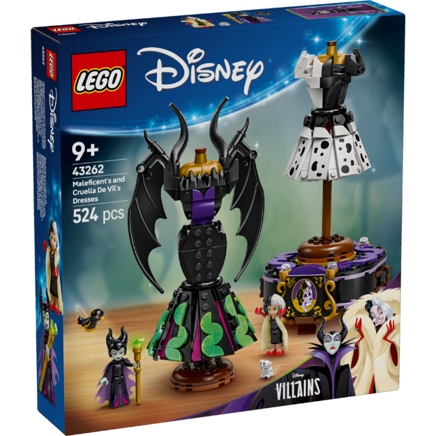 LEGO Disney Maleficent s and Cruella De Vil s Dresses