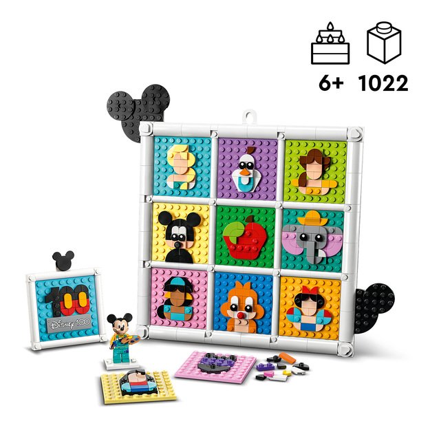 LEGO Disney 100 Years of Disney Animation Icons