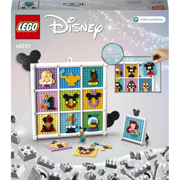 LEGO Disney 100 Years of Disney Animation Icons