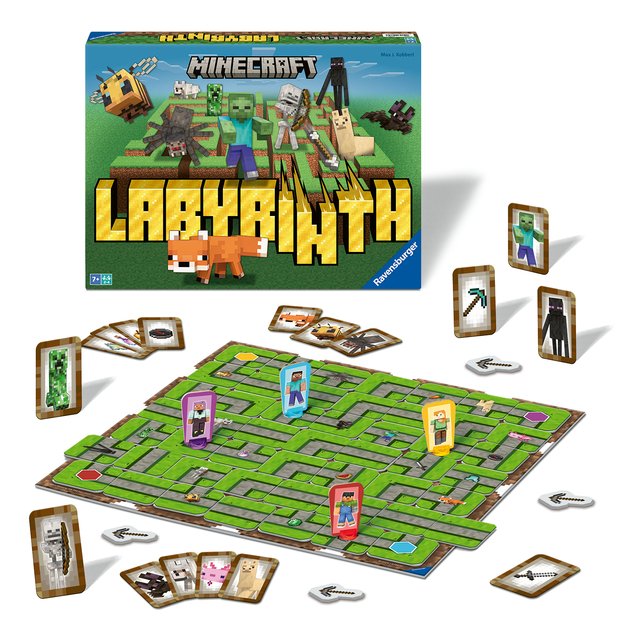 Ravensburger Board Game Labyrinth Minecraft