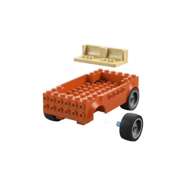 LEGO 4PLUS Bluey s Beach & Family Car Trip
