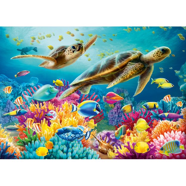 Ravensburger Puzzle 1000 Pieces: Blue Underwater World