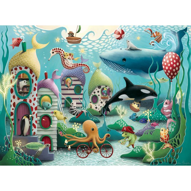 Ravensburger Puzzle 100 pc Underwater Wonders 