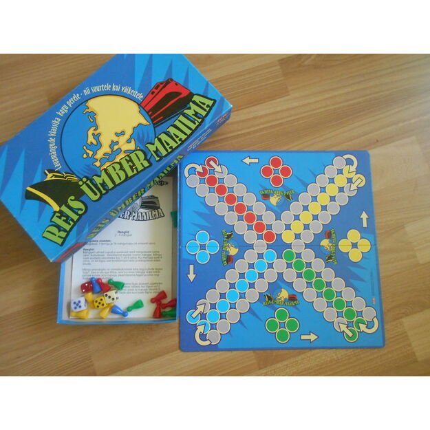 Tactic Board Game A Trip Around the World