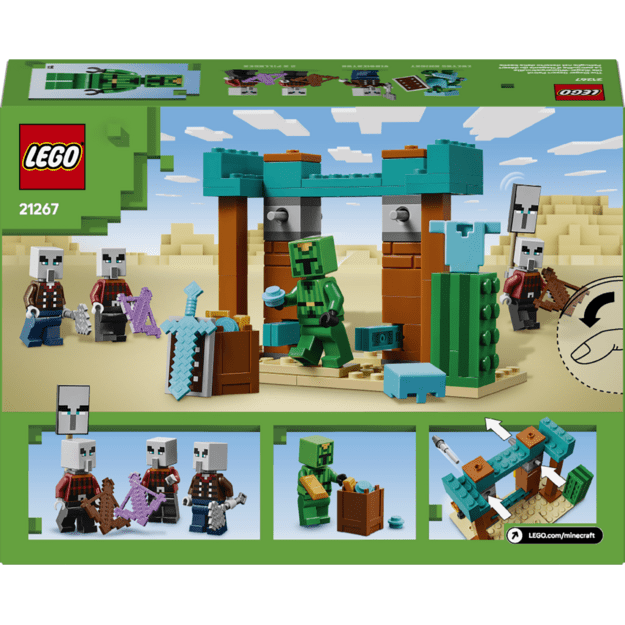 LEGO Minecraft The Illager Desert Patrol