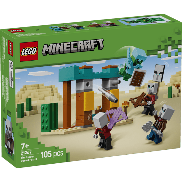LEGO Minecraft The Illager Desert Patrol