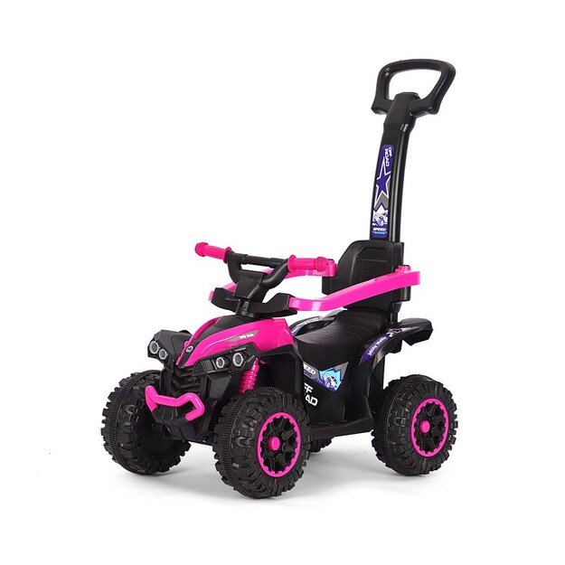 Milly Mally ride-on car Wild 3in1 pink