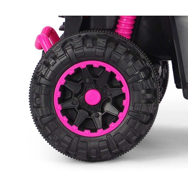 Milly Mally ride-on car Wild 3in1 pink