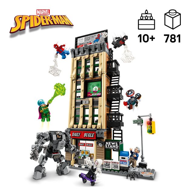 LEGO Super Heroes Spider-Man vs. Mysterio: The Daily Bugle