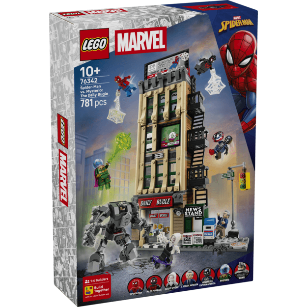 LEGO Super Heroes Spider-Man vs. Mysterio: The Daily Bugle