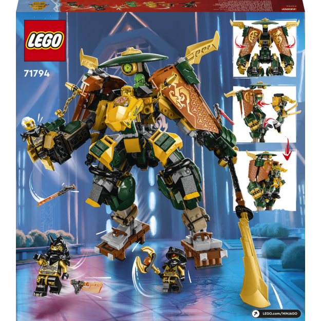 LEGO Ninjago Lloydi ja Arini ninjatiimi robotid