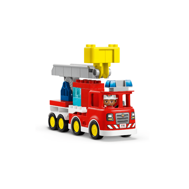 LEGO DUPLO Fire Truck with Hose and Firefighter