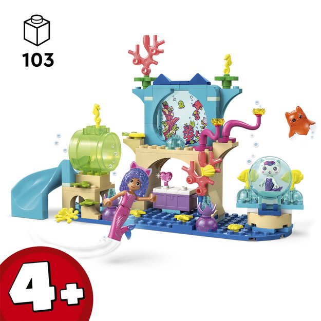 LEGO Gabby`s Dollhouse Mermaid Gabby s Aquarium Adventure