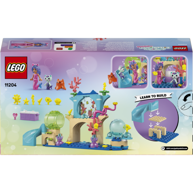LEGO Gabby`s Dollhouse Mermaid Gabby s Aquarium Adventure