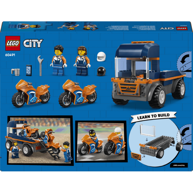 LEGO City Motorcycle Transporter