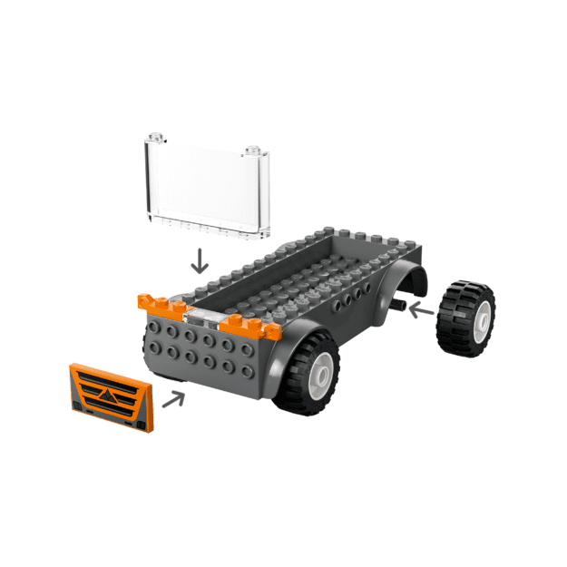 LEGO City Motorcycle Transporter
