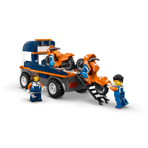LEGO City Motorcycle Transporter