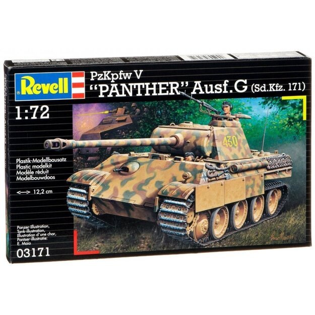 Revell Plastic Model PzKpfw. V Ausf. G `Panther`  1:72