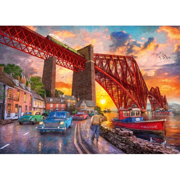 Ravensburger Puzzle 1000 pc Forth Bridge At Sunset