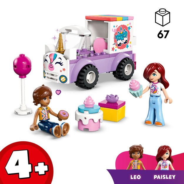 LEGO Friends Unicorn Cake Delivery Car