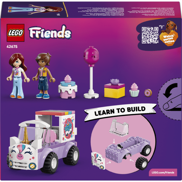 LEGO Friends Unicorn Cake Delivery Car