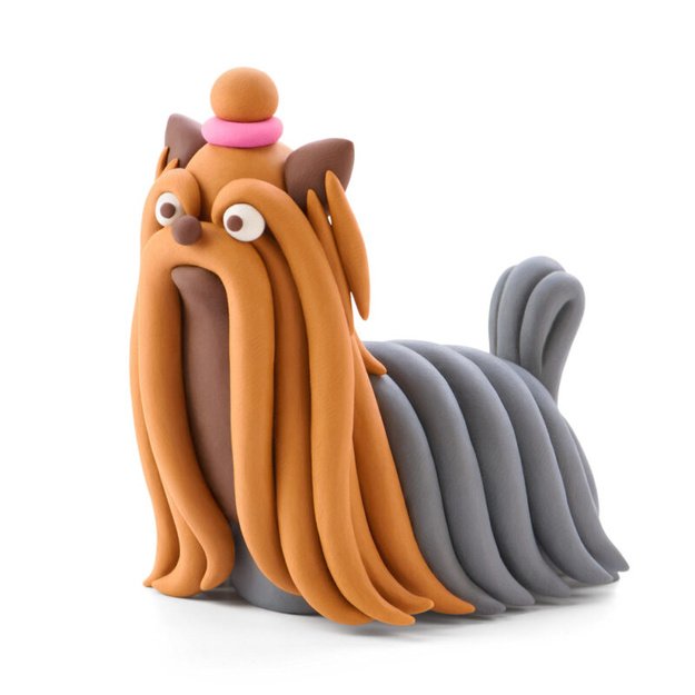 HEY CLAY Modelling Clay 6 pcs: Dog Selection 2