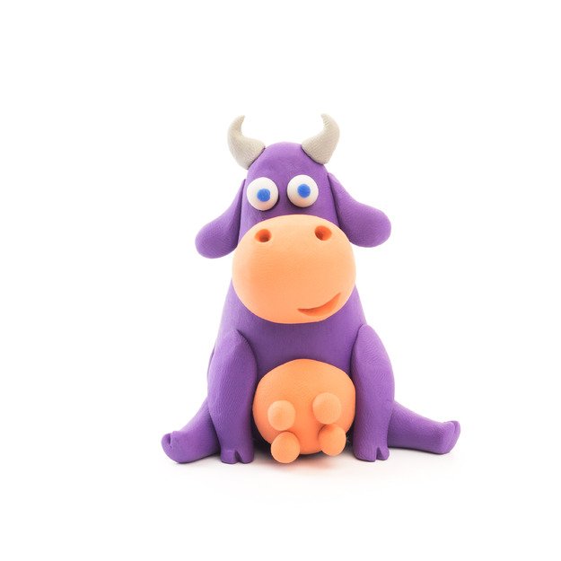 HEY CLAY Modeling Clay Cow