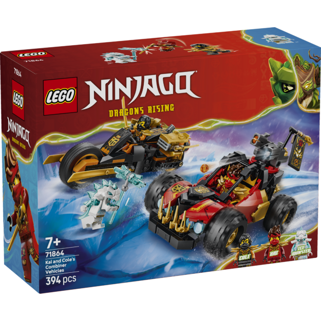 LEGO Ninjago Kai and Cole&rsquo;s Combiner Vehicles