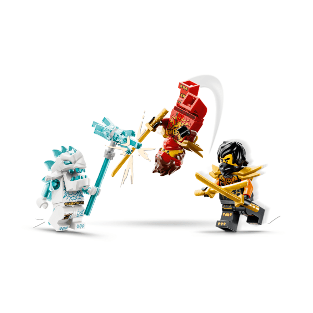 LEGO Ninjago Kai and Cole&rsquo;s Combiner Vehicles