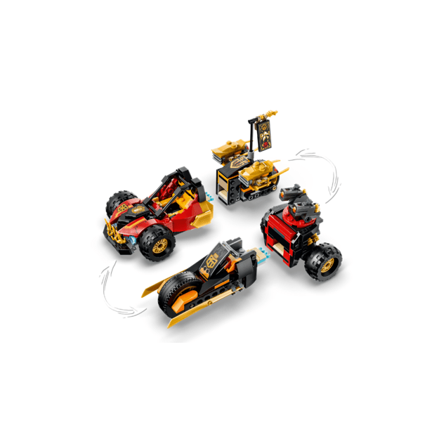 LEGO Ninjago Kai and Cole&rsquo;s Combiner Vehicles