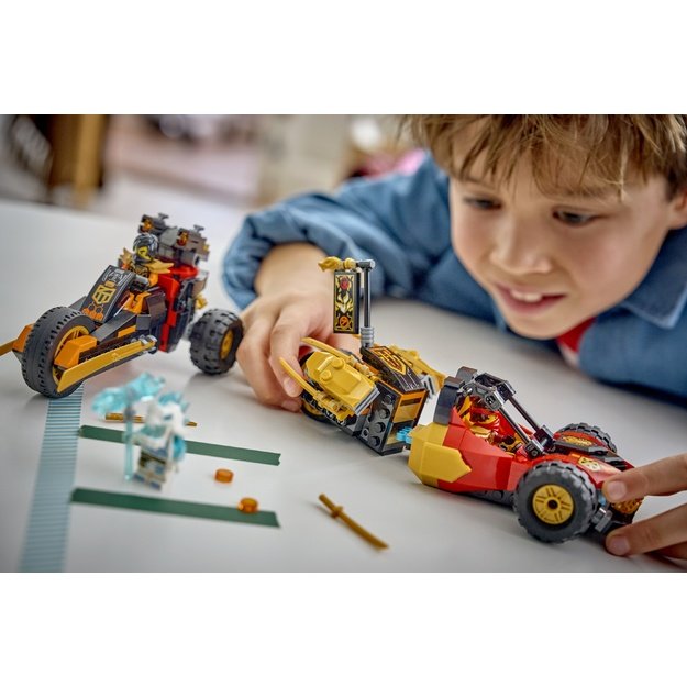 LEGO Ninjago Kai and Cole&rsquo;s Combiner Vehicles
