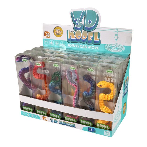 Magic viper snake 3D 30 cm