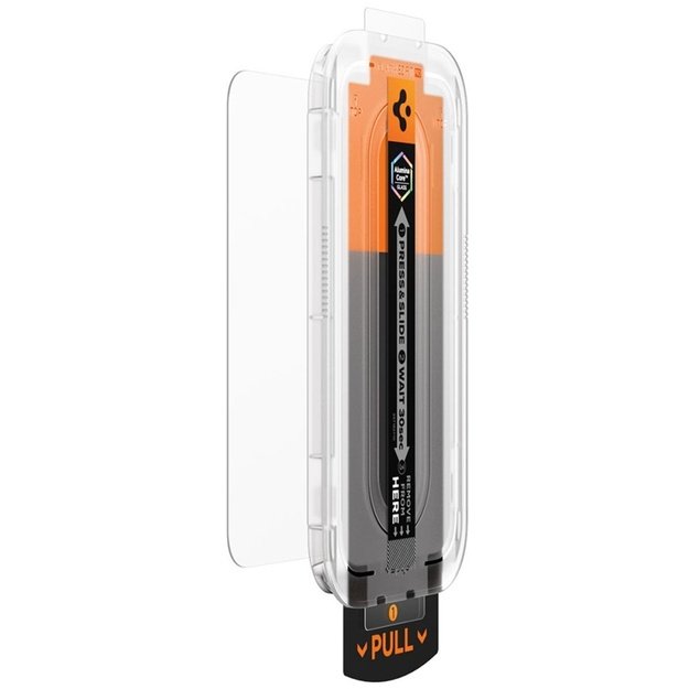 Spigen GLAS.TR EZ Fit Pro - Tempered Glass for iPhone 17 / 17 Pro / 16 Pro