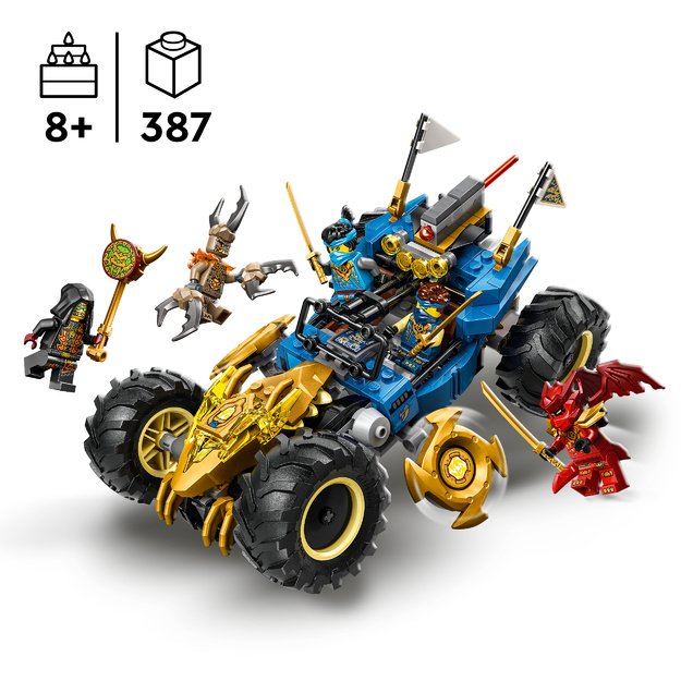 LEGO Ninjago Jay s Transforming Car