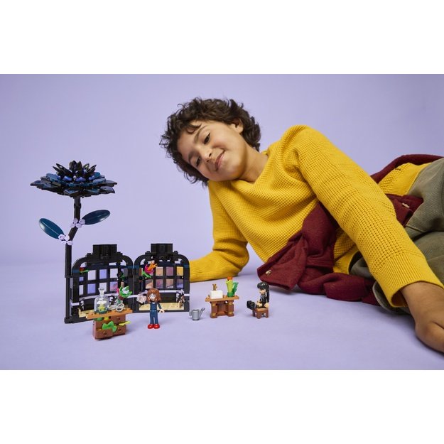 LEGO Wednesday Black Dahlia Flower