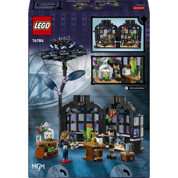 LEGO Wednesday Black Dahlia Flower