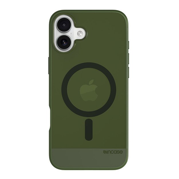 Incase Slim Case MagSafe – dėklas iPhone 16 Plus (Highland Green)