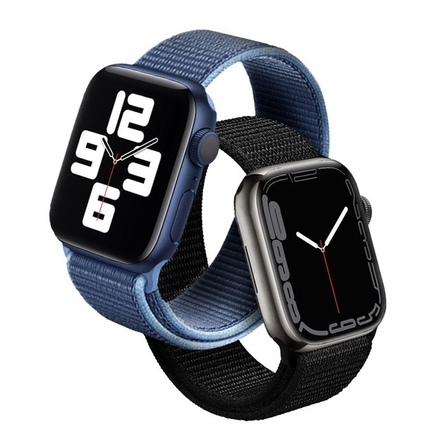 Crong nailono kilpa, skirta Apple Watch 38/40/41mm (vandenyno mėlyna) 16