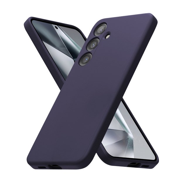 Crong Color Cover – dėklas, skirtas Samsung Galaxy S24 (violetinė)